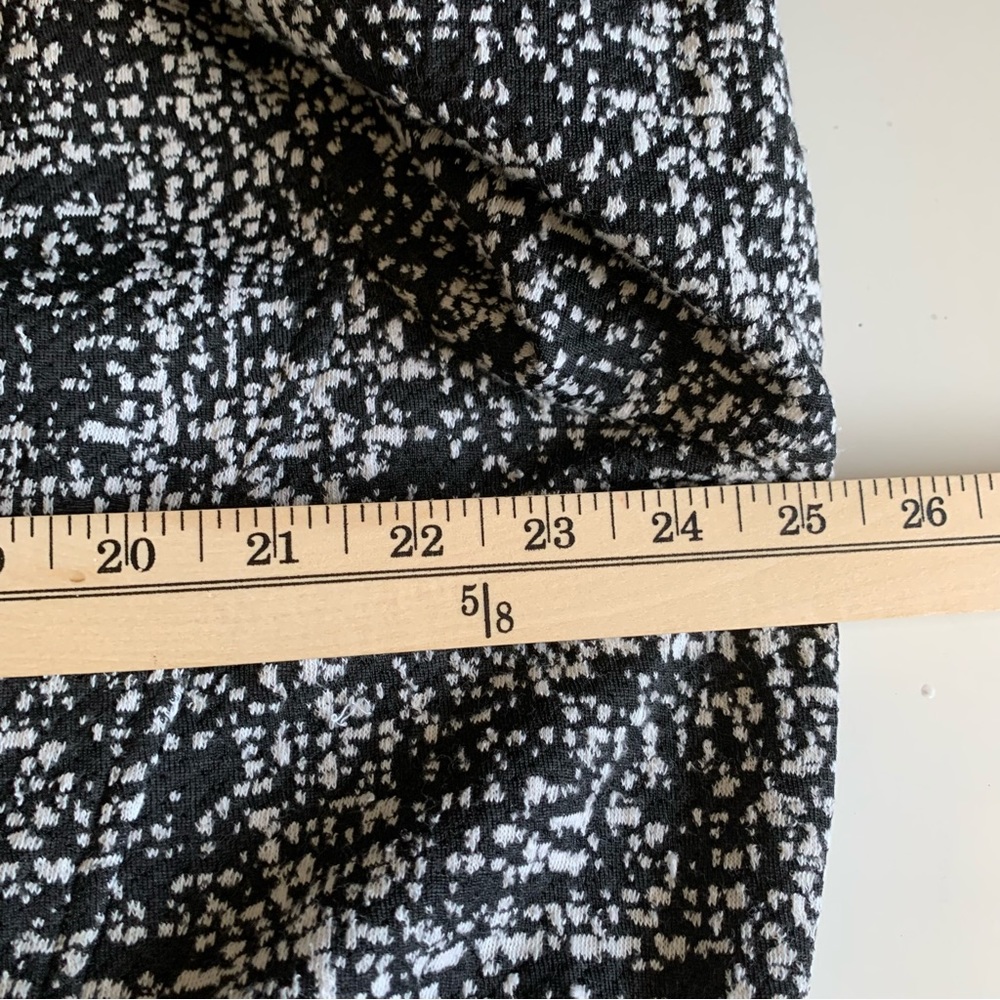 Lane Bryant Black White 3/4 Sleeve Dress - Picture 7 of 11